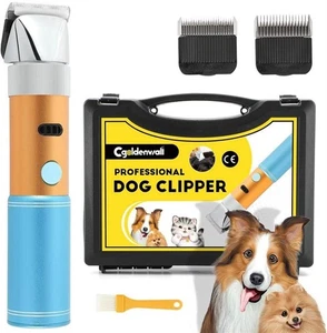 Cortadora de pelo profesional para perros 400W CGOLDENWALL batería cortadora de pelo para animales 5h en espera - Imagen 1 de 8