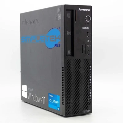 Lenovo E73 SFF i5 WIN11 16GB 2TB GT730 4GB Gpu Desktop Computer Dvd-Rw - Image 1 of 4