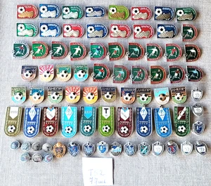 Sport Football Soccer Set of 77 RARE USSR Soviet russian badges pins - Picture 1 of 14