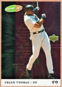 Frank Thomas - 2004 Upper Deck Power Up Shining Durch - Bild 1 von 2
