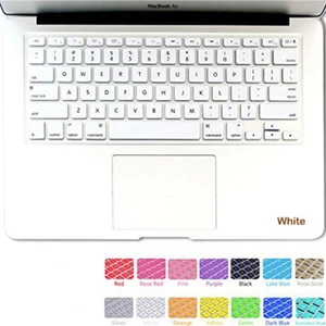 Silicone Keyboard Cover Film For Apple Macbook Pro 13" 15" Retina Air 11"  ☾ - Picture 1 of 25