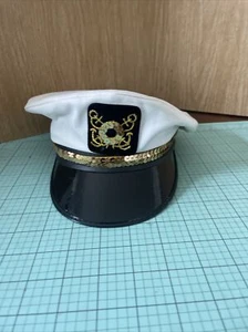 BOATING SAILING CAPTAIN'S HAT DC7 - Picture 1 of 3