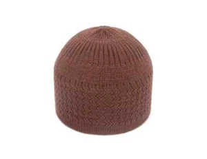 Islamic Kufi Hat, Crochet Knitted Jacquard Muslim Prayer Skull Cap for Men - Picture 1 of 15