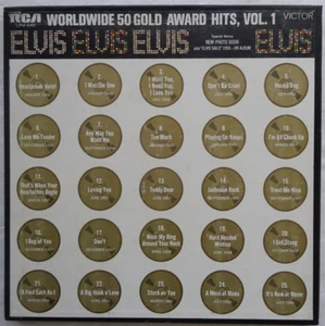 Elvis Presley - Worldwide 50 Gold Award Hits, Vol. 1 - Gold Award Label - Picture 1 of 9