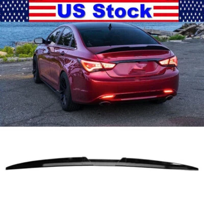 For Hyundai Sonata Sedan 2000-23 Adjustable Rear Trunk Spoiler Lip Tail Wing Foto 1 de 4