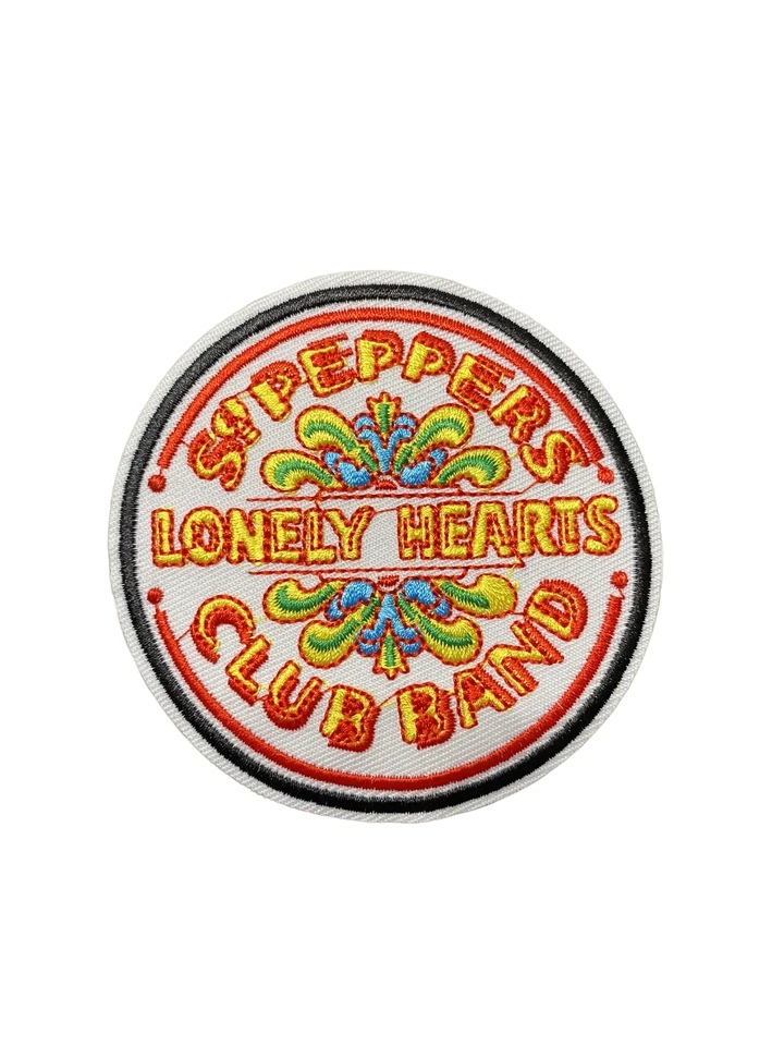 The Beatles Sgt. Peppers Lonely Hearts Band Patch, Iron On/Sew On