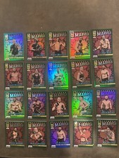 2022 Donruss UFC Octagon Marvels Green Flood SP - You Pick - Complete Your Set