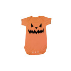 Halloween Pumpkin Baby Grow Novelty T-Shirts Spooky Kids Sparkle UK Scary 