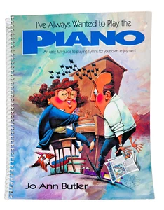 Ive Always Wanted to Play the Piano: Easy Fun Guide (Hymns) Spiral-Bound 1995 LN - Bild 1 von 9