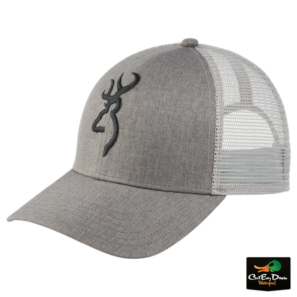 NEW BROWNING CHILL CAP BUCKMARK LOGO MESH BACK TRUCKER HAT - Image 1 of 1