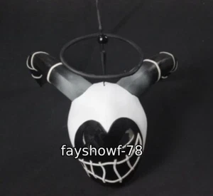 Hazbin Hotel Lust Rutabaga Cosplay Headgear Performance Prop Mask Halloween Gift - Foto 1 di 3