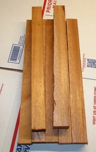 TWENTY (20) 12" LONG MAHOGANY PEN / SPINDLE LATHE BLANKS 1 X 1 X 12" - Picture 1 of 1