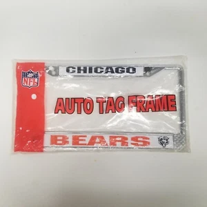 Chicago Bears NFL Auto Tag Frame License Plate Border, New Sealed - Picture 1 of 4