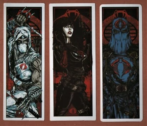 G.I. JOE STICKERS Comic Book ANIMATION movie ACTION FIGURE Cobra TOY Baroness XX - Picture 1 of 17