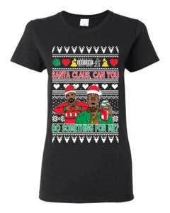 Papá Noel, ¿puedes hacer algo por mí? Camiseta gráfica para mujer - Imagen 1 de 14