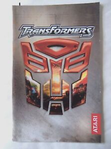 57124 Instruction Booklet - Transformers - Sony PS2 Playstation 2 (2004) SLES 52