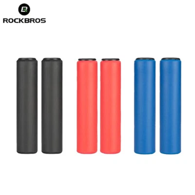 ROCKBROS Mountain Road Cycling BMX Bicycle Bike Grips Lock On Sponge Shockproof - image 1 of 4