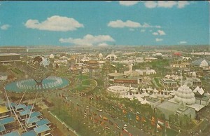 1964-65 NEW YORK WORLD'S Fair - BIRDSEYE - UNISPHERE