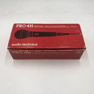 Audio Technica Pro 4H Unidirectional Dynamic Microphone With Box - Picture 1 of 11