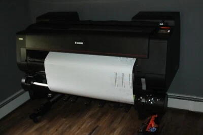 Canon PRO4100 44 Inkjet Large Format Photo Printer 3869C002AA w/ RU-43 Roll Unit - Image 1 of 4