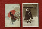 Ansichtskarte / AK 1917-1921 - Kind mit Regenschirm - /u.a. Wohlfahrtskarte