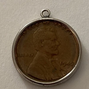 Vintage Sterling Charm Keep Me and Never Go Broke penny - Picture 1 of 4