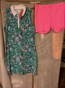 NWT Lilly Pulitzer Silvia Dress Amalfi Blue Horizon Par Fection XL - Picture 1 of 9