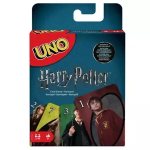 Neu UNO Harry Potter 112 Familienkartenspiel Wild Flip Party Kinder Geschenk UK - Bild 1 von 5