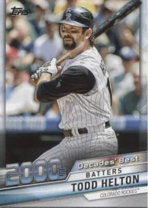 TODD HELTON 2020 Topps Update Decades' Best - COLORADO ROCKIES - #DB-69 - Picture 1 of 1