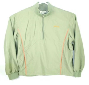 ORVIS Mens Jacket Windbreaker Lined 1/4 Zip Size XXL - Picture 1 of 4