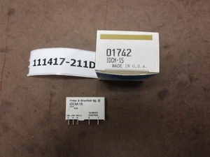 Menge 3 Potter Brumfield IDCM-15 01742 10-36VDC Relais Neu im Karton - Bild 1 von 1