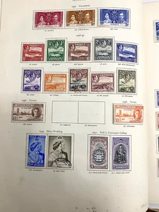 1937-51 ANTIGUA, MINT & USED, KGVI SELECTION CAT £90 BRITISH COMMONWEALTH - Imagen 1 de 1