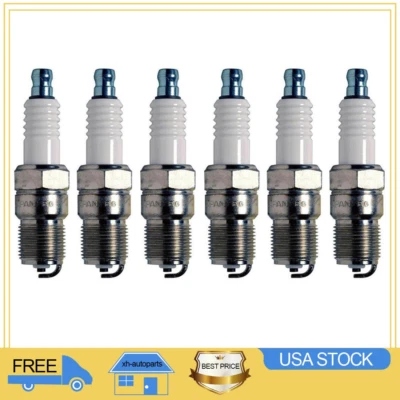Bujía DENSO Auto Parts 6x para Ford Bronco II 1984-1990 Foto 1 de 2