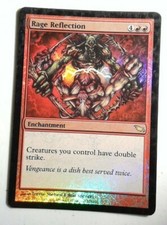 1x Rage Reflection FOIL - LP/MP - Shadowmoor - mtg -