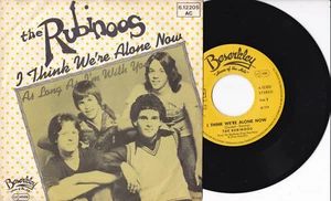 The Rubinoos ‎-I Think We're Alone Now- 7" 45 GER,  Beserkley ‎(6.12 205) 1976 - Picture 1 of 1