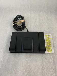 SANYO FS-56 TRANSCRIBER/DICTATION RECORDER FOOT CONTROL FREE SHIP - Picture 1 of 6
