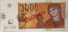 Macedonia 1996 . 1000 Denari . Collector's Specimen Banknote Scarce And Unc