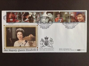 GB QEII Benham 1992 Happy & Glorious 40th Anniv Set en cubierta del primer día - Windsor - Imagen 1 de 1