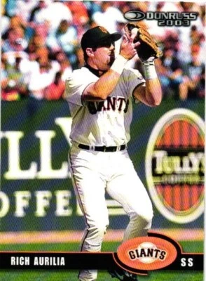 2003 Donruss - #377 Rich Aurilia - Image 1 of 2