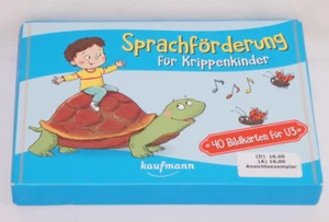 Sprachförderung für Krippenkinder 40 Bilderkarten für U3 - Bild 1 von 2