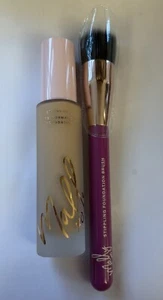 Mally Stressless Lightweight Liquid Foundation medium 30ml Stipple Brush NEW - Picture 1 of 4