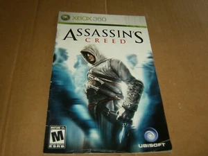 XBox 360 Assassins Creed Instruction Booklet in Good-Shape. - Picture 1 of 1