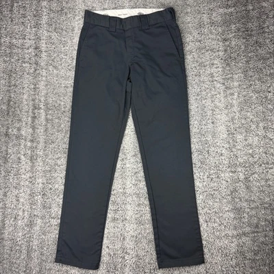 Pantalones chinos informales de trabajo Dickies ajustados para hombre W30 x L33 negros negros Foto 1 de 4