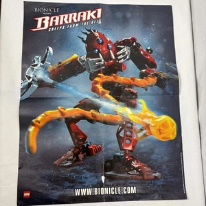 Lego Bionicle 2006 Promo Poster Barraki Creeps from the Deep - Bild 1 von 9