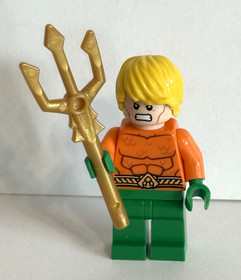 Lego 76000 AQUAMAN WITH TRIDENT  (sh050) DC Arctic Batman vs Mr. Freeze 2013