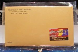 1961--US Mint Proof Coin Set--Still Sealed in Original Government Set Cello - Picture 1 of 3