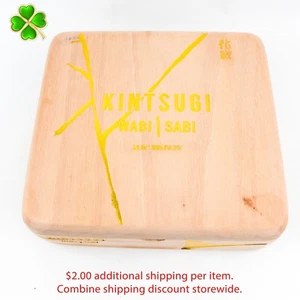 Alec Bradley Kintsugi Wabi Sabi Empty Wood Cigar Box 7.5" x 7" x 2.5" - Picture 1 of 12