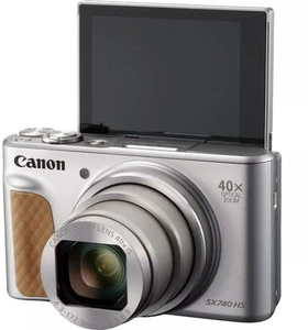 Appareil photo numérique Canon PowerShot SX740 HS Lite argent appareil photo neuf emballage d'origine prêt à être expédié ✅ - Photo 1/2