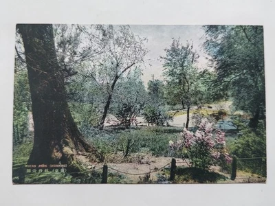 China Manchuria old postcard-park-Hsinking(Changchun,长春) - Image 1 of 2