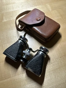 Vintage Ofuna Theatre Binoculars 3x10 w/ Leather Case - Picture 1 of 5